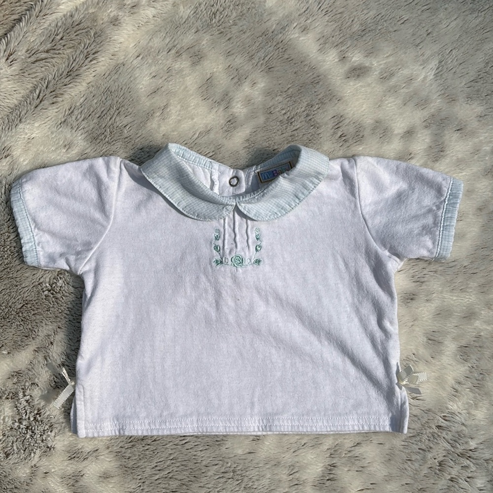 Vintage McBaby Embroidered Baby Tee